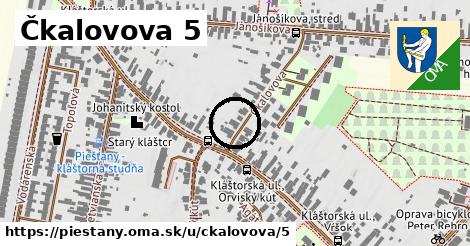 Čkalovova 5, Piešťany