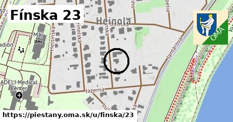 Fínska 23, Piešťany