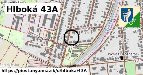 Hlboká 43A, Piešťany