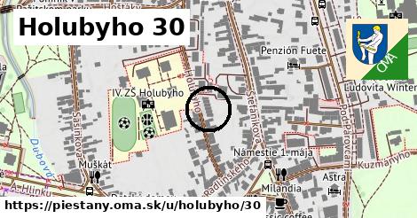 Holubyho 30, Piešťany