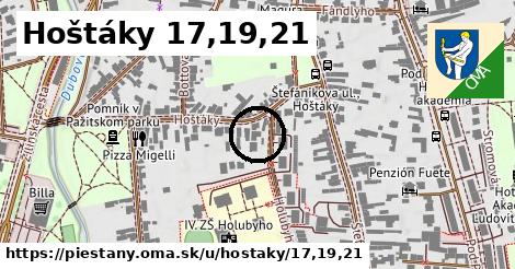 Hoštáky 17,19,21, Piešťany