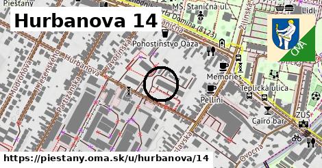 Hurbanova 14, Piešťany