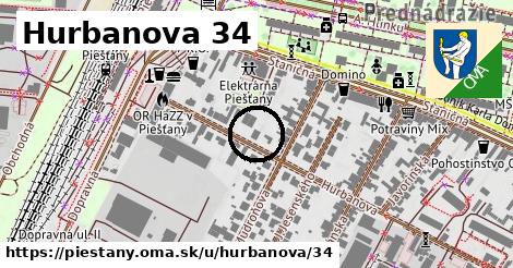 Hurbanova 34, Piešťany