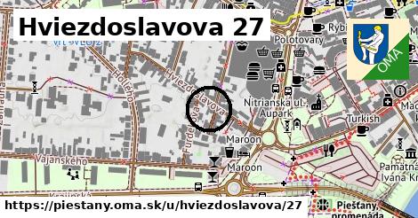 Hviezdoslavova 27, Piešťany