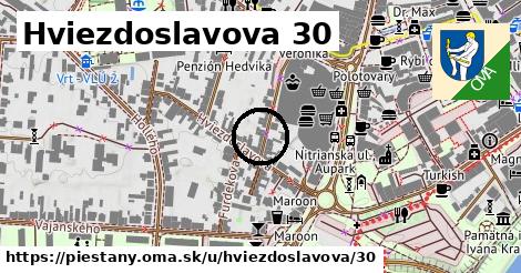 Hviezdoslavova 30, Piešťany