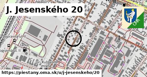 J. Jesenského 20, Piešťany