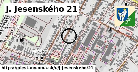 J. Jesenského 21, Piešťany