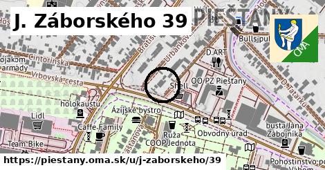 J. Záborského 39, Piešťany