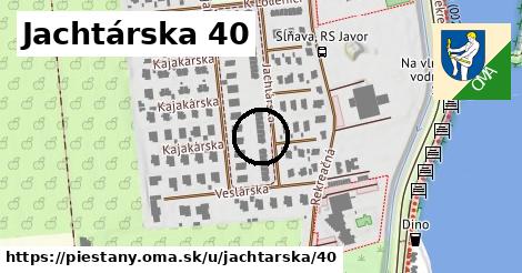 Jachtárska 40, Piešťany