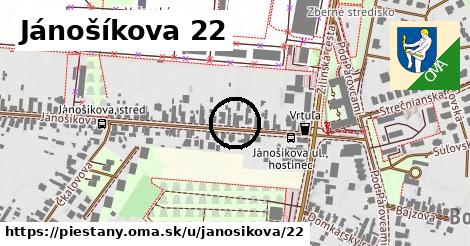 Jánošíkova 22, Piešťany