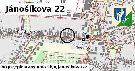 Jánošíkova 22, Piešťany