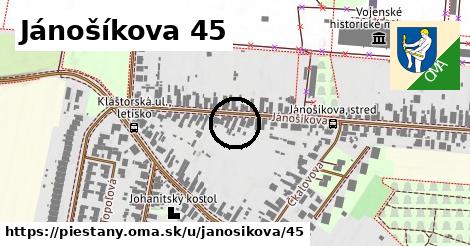 Jánošíkova 45, Piešťany