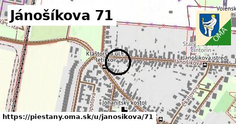Jánošíkova 71, Piešťany