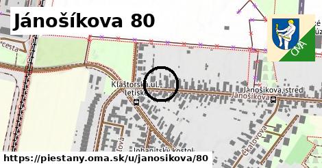 Jánošíkova 80, Piešťany