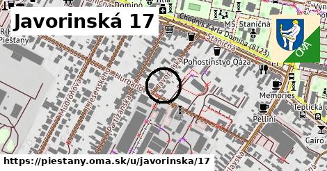 Javorinská 17, Piešťany