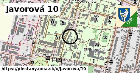 Javorová 10, Piešťany