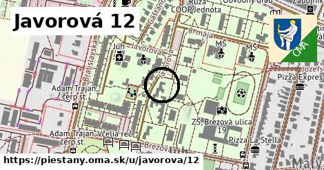 Javorová 12, Piešťany