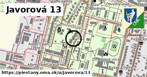 Javorová 13, Piešťany