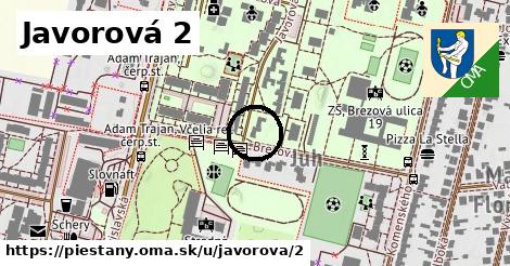 Javorová 2, Piešťany