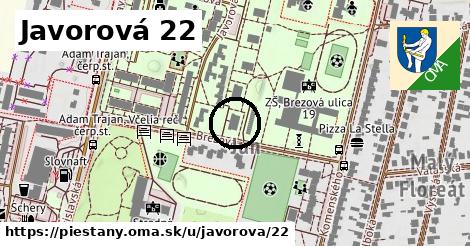 Javorová 22, Piešťany