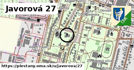 Javorová 27, Piešťany