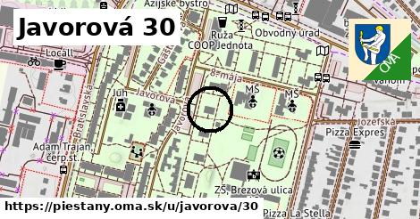 Javorová 30, Piešťany