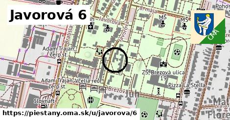 Javorová 6, Piešťany