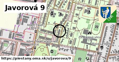 Javorová 9, Piešťany