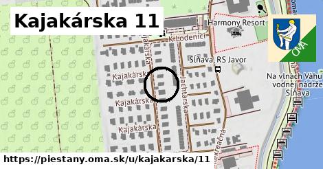 Kajakárska 11, Piešťany