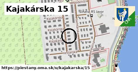 Kajakárska 15, Piešťany