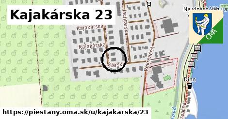 Kajakárska 23, Piešťany