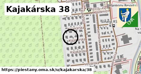 Kajakárska 38, Piešťany