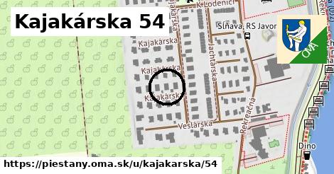 Kajakárska 54, Piešťany