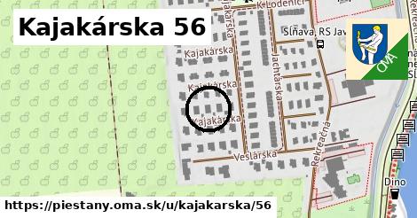 Kajakárska 56, Piešťany