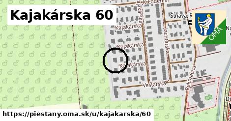 Kajakárska 60, Piešťany