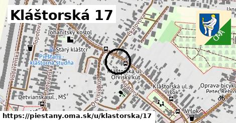 Kláštorská 17, Piešťany