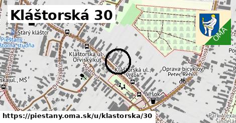 Kláštorská 30, Piešťany