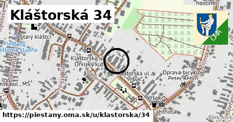 Kláštorská 34, Piešťany