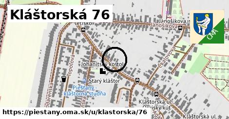 Kláštorská 76, Piešťany