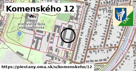 Komenského 12, Piešťany