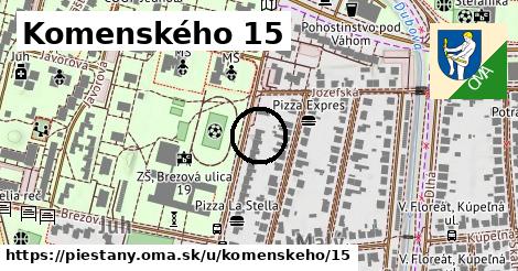 Komenského 15, Piešťany