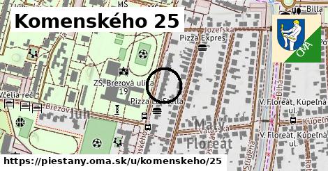 Komenského 25, Piešťany