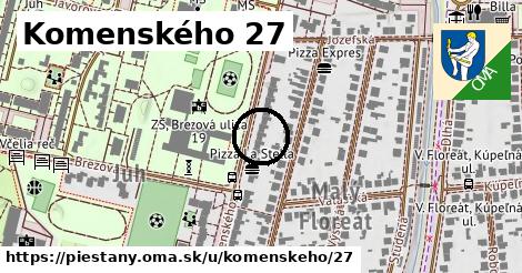 Komenského 27, Piešťany