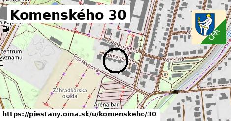 Komenského 30, Piešťany