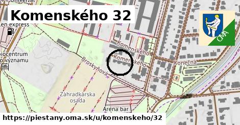 Komenského 32, Piešťany