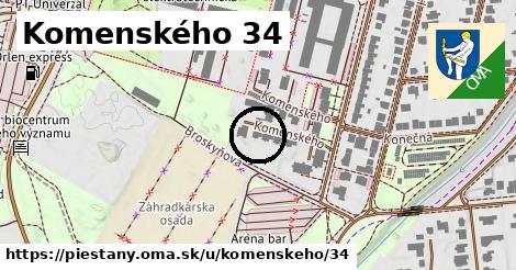 Komenského 34, Piešťany