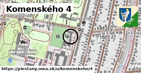 Komenského 4, Piešťany