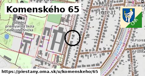 Komenského 65, Piešťany