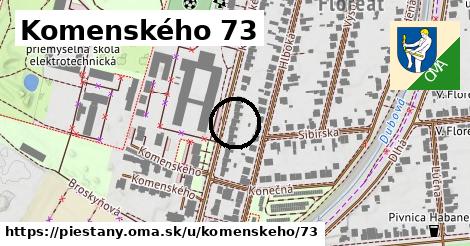 Komenského 73, Piešťany