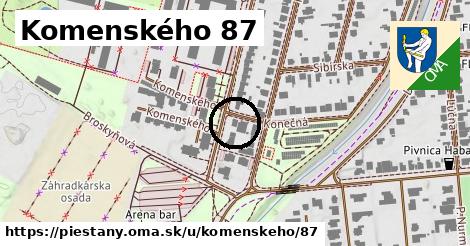 Komenského 87, Piešťany